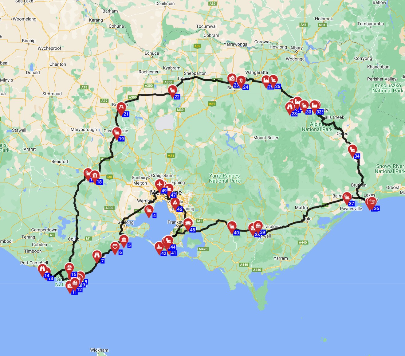 Melbourne Roundtrip - Great Aussie Family Adventure